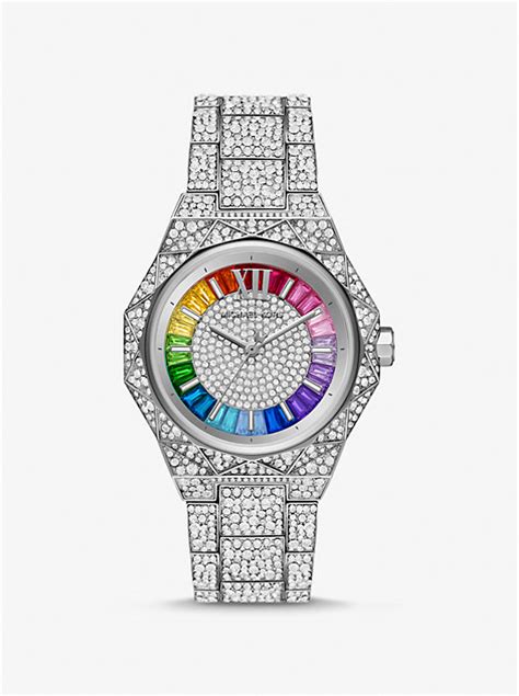 rainbow watch michael kors|michael kors raquel rainbow.